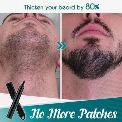 Lápiz  y peine para Relleno de Barba y Cejas resistente al agua