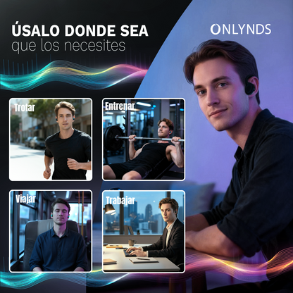 SUPER AURICULARES CONDUCCIÓN ÓSEA