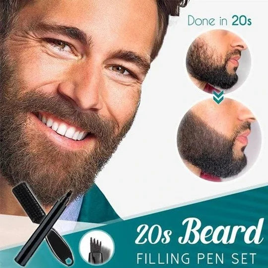 Lápiz  y peine para Relleno de Barba y Cejas resistente al agua