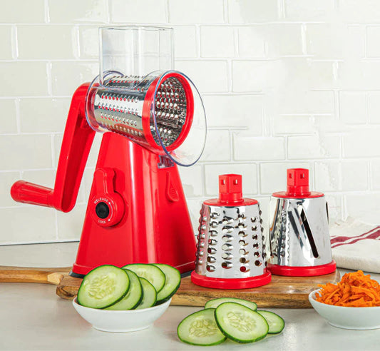 Cortador de verduras manual con mango intercambiable y mango cortador