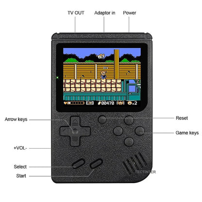 Gameboy Consola Retro Portátil 400 En 1
