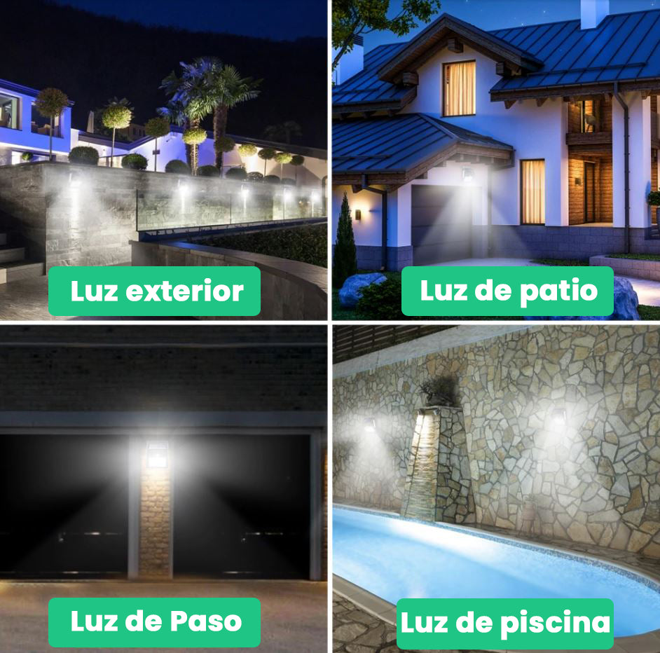Luz Solar Exterior LED